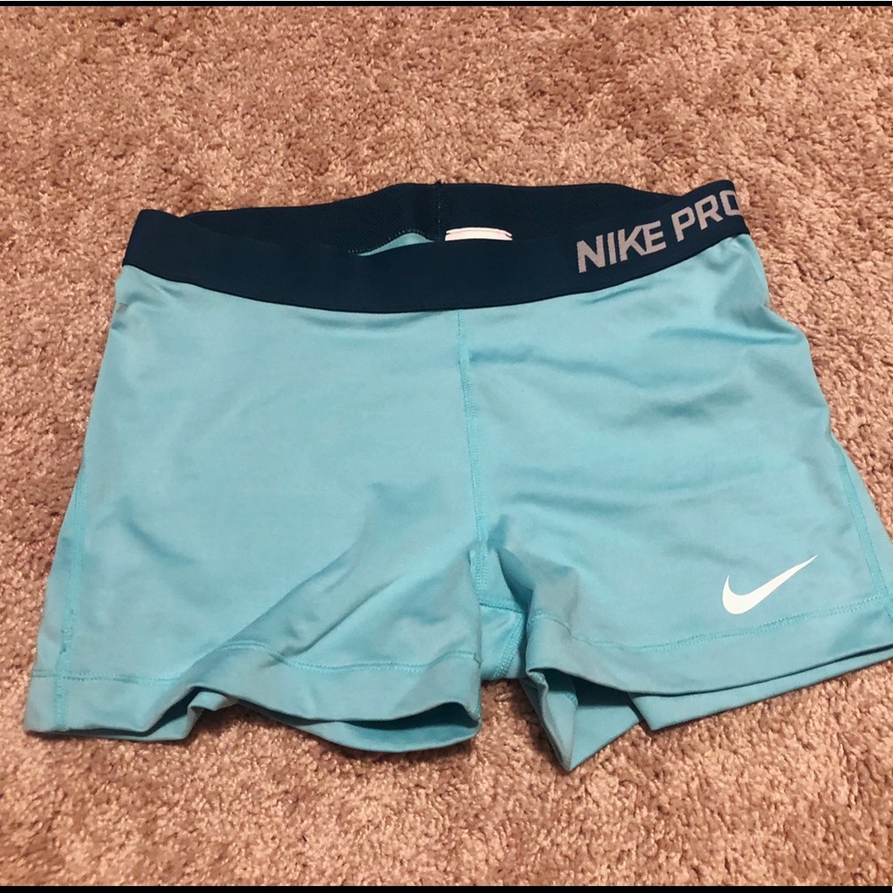Nike shorts lmted ed ice blue